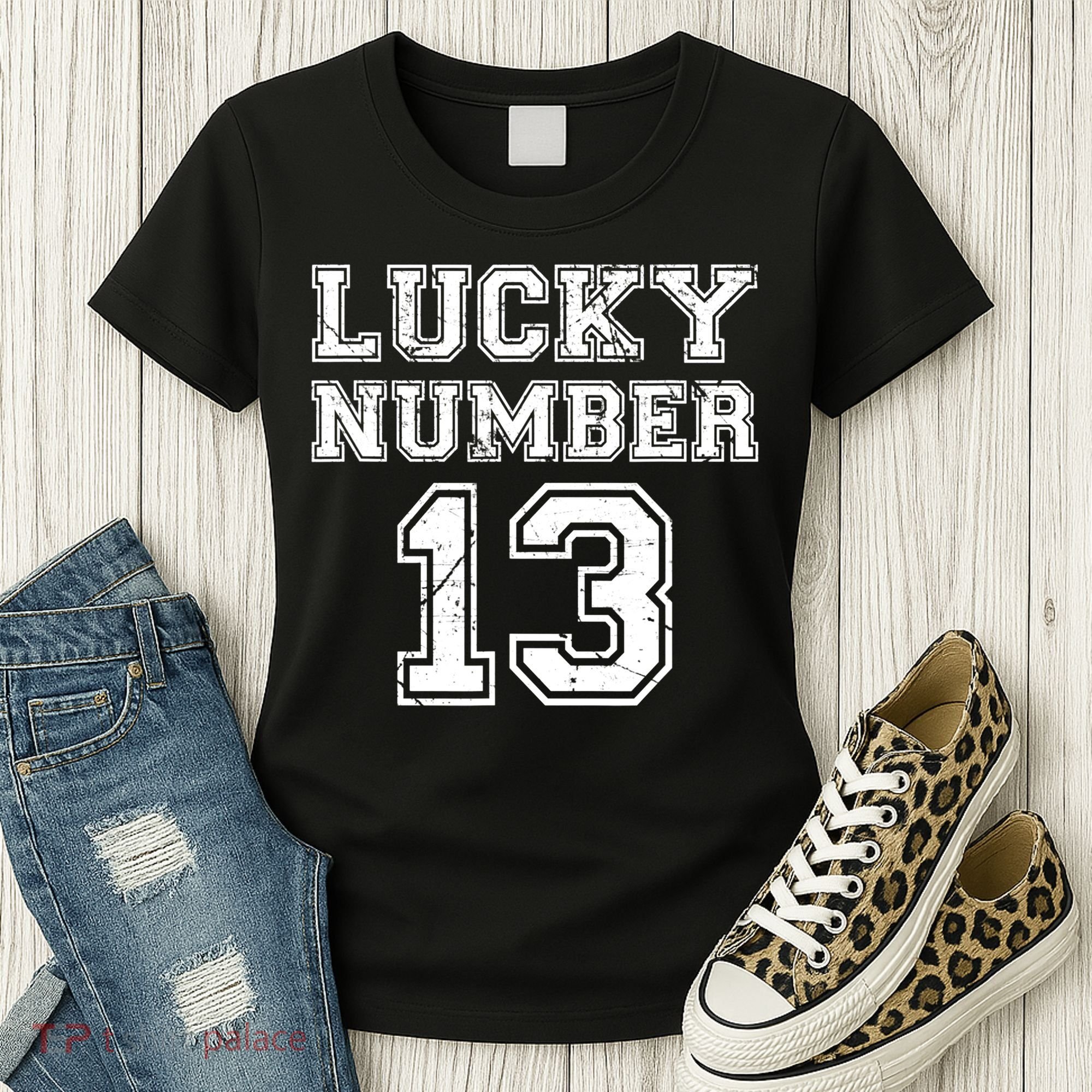 Lucky Number 13 TShirt Women's T-Shirt