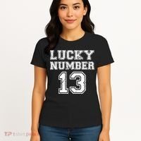 Lucky Number 13 TShirt Women's T-Shirt thumb 4