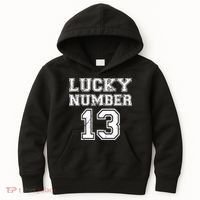 Lucky Number 13 TShirt Kids Hoodie thumb 0