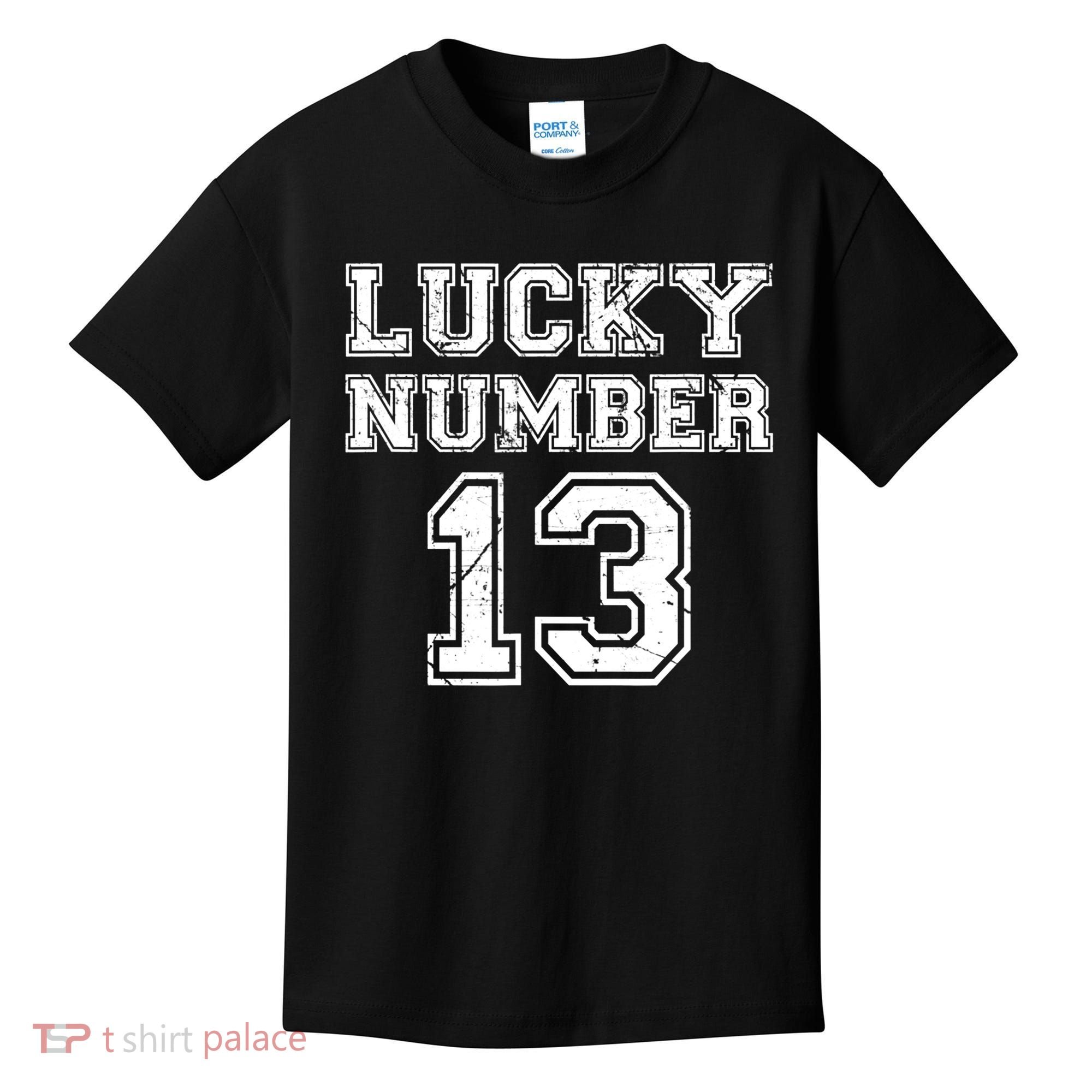 Lucky Number 13 TShirt Kids T-Shirt