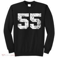 Lucky Number 55 Birthday Sports Player Team Athlete Sweatshirt thumb 0