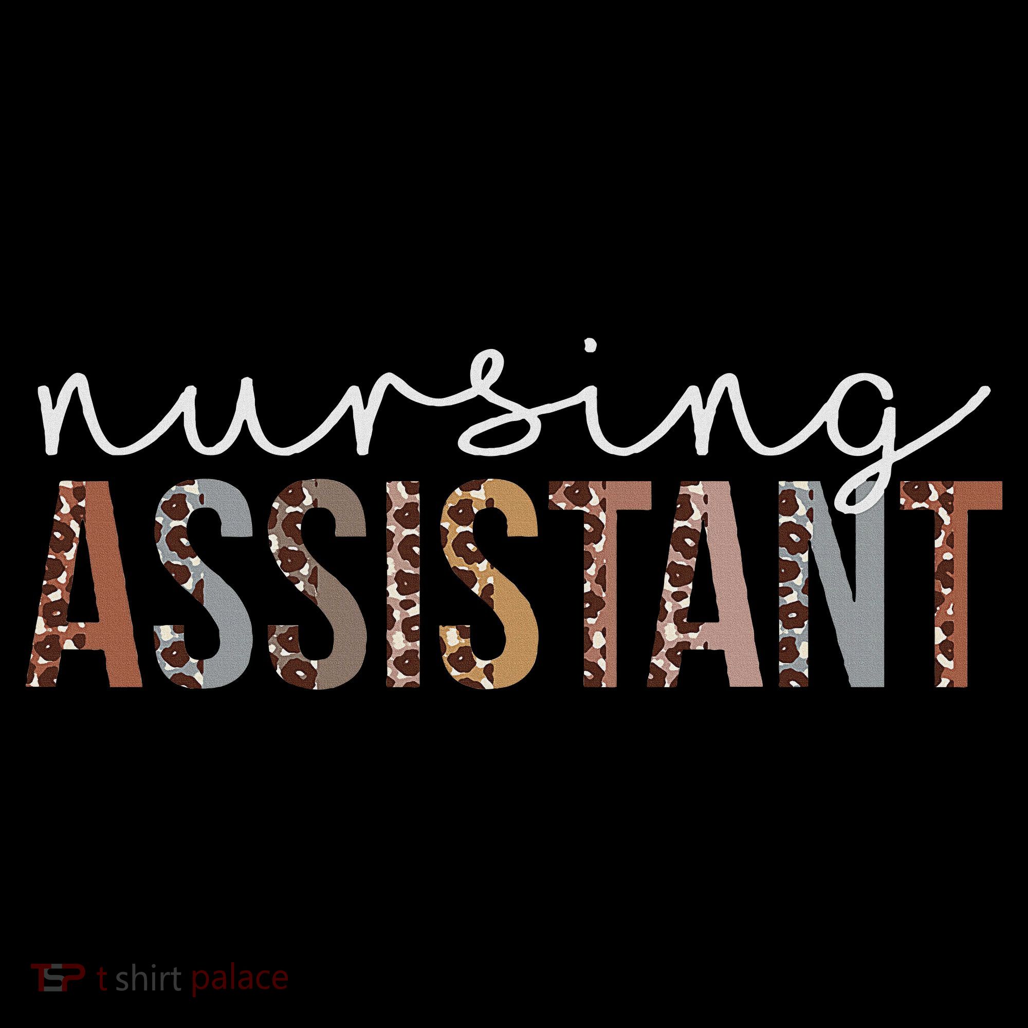 Leopard Nursing Assistant Appreciation Healthcare Workers Sweatshirt
