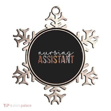 Leopard Nursing Assistant Appreciation Healthcare Workers Ornament