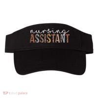 Leopard Nursing Assistant Appreciation Healthcare Workers Visor thumb 0