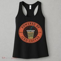 Lisa Norris Artworks Cute Powered By Iced Coffee  Women's Tank Top thumb 3