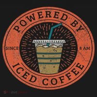 Lisa Norris Artworks Cute Powered By Iced Coffee  Women's Tank Top thumb 5
