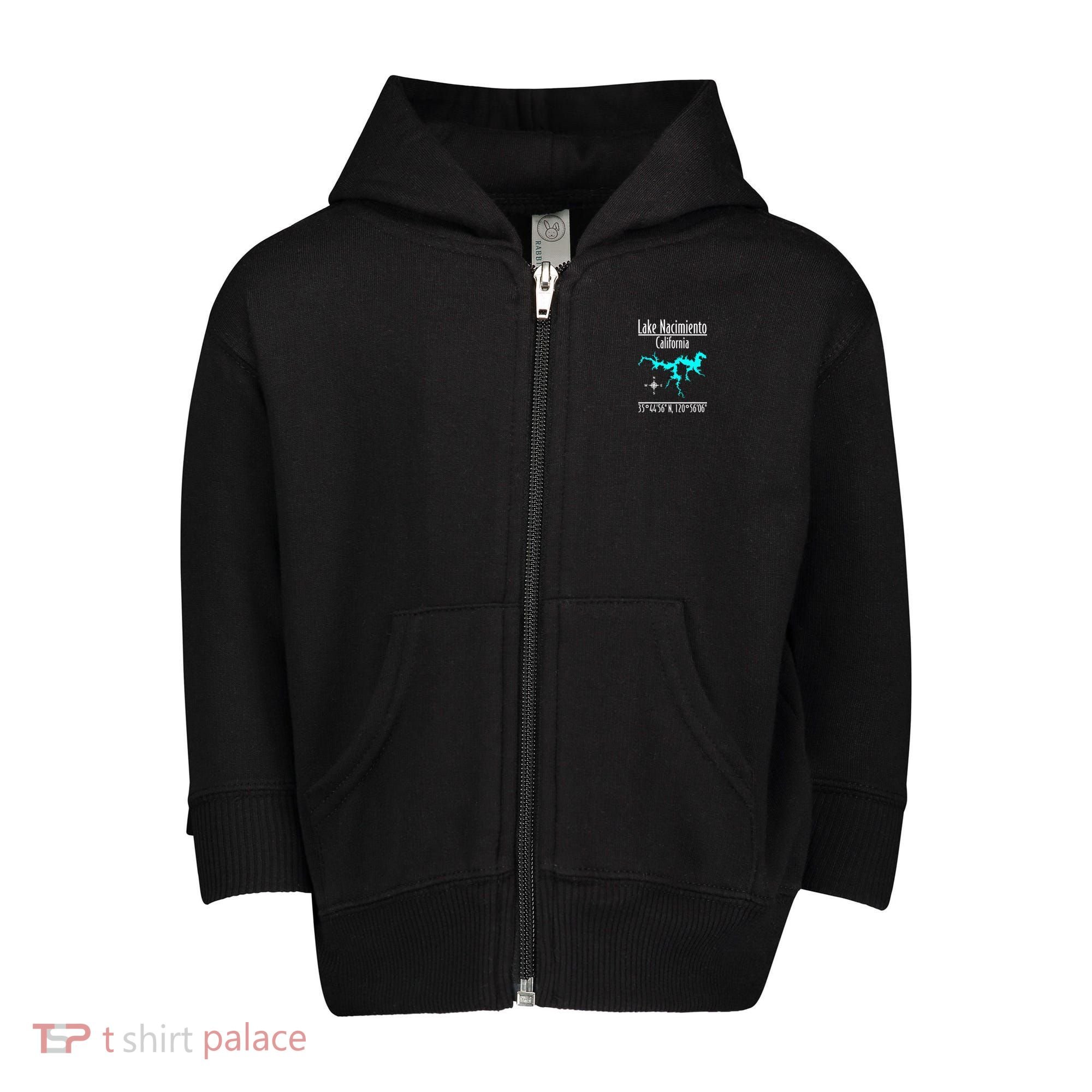 Lake Nacimiento California Toddler Zip Fleece Hoodie