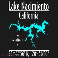Lake Nacimiento California Women's Hoodie thumb 2