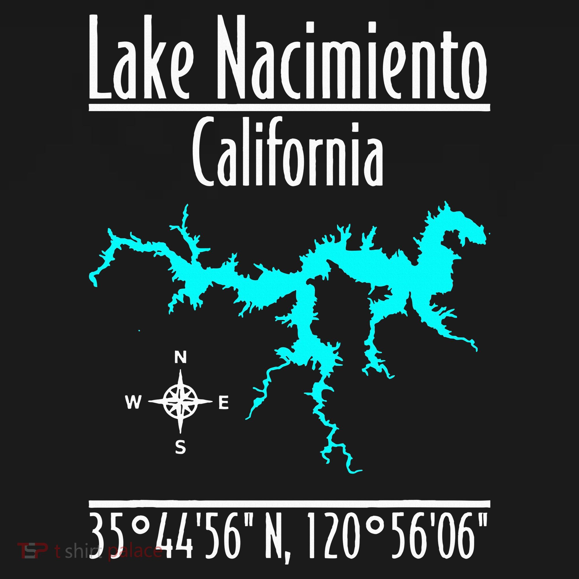 Lake Nacimiento California Mousepad