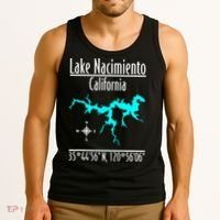 Lake Nacimiento California Tank Top thumb 3