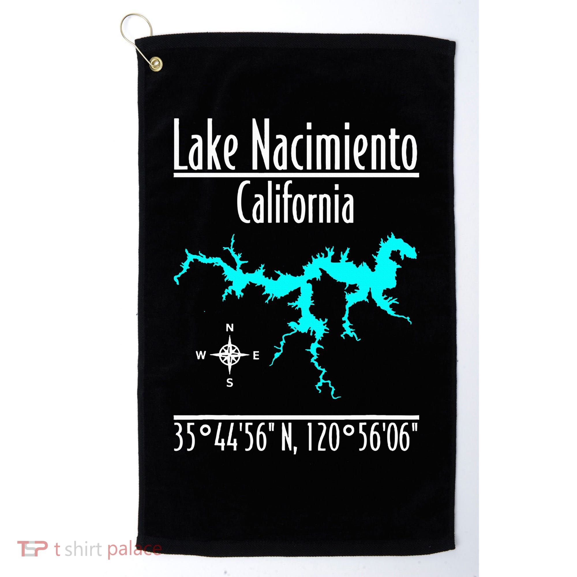 Lake Nacimiento California Golf Towel