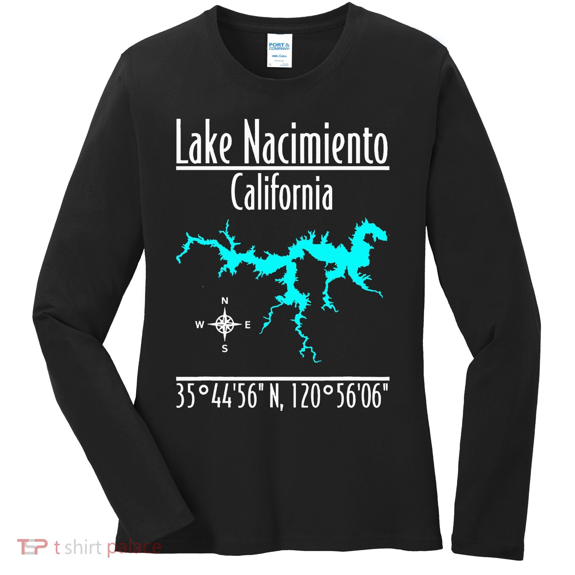 Lake Nacimiento California Women's Long Sleeve Shirt