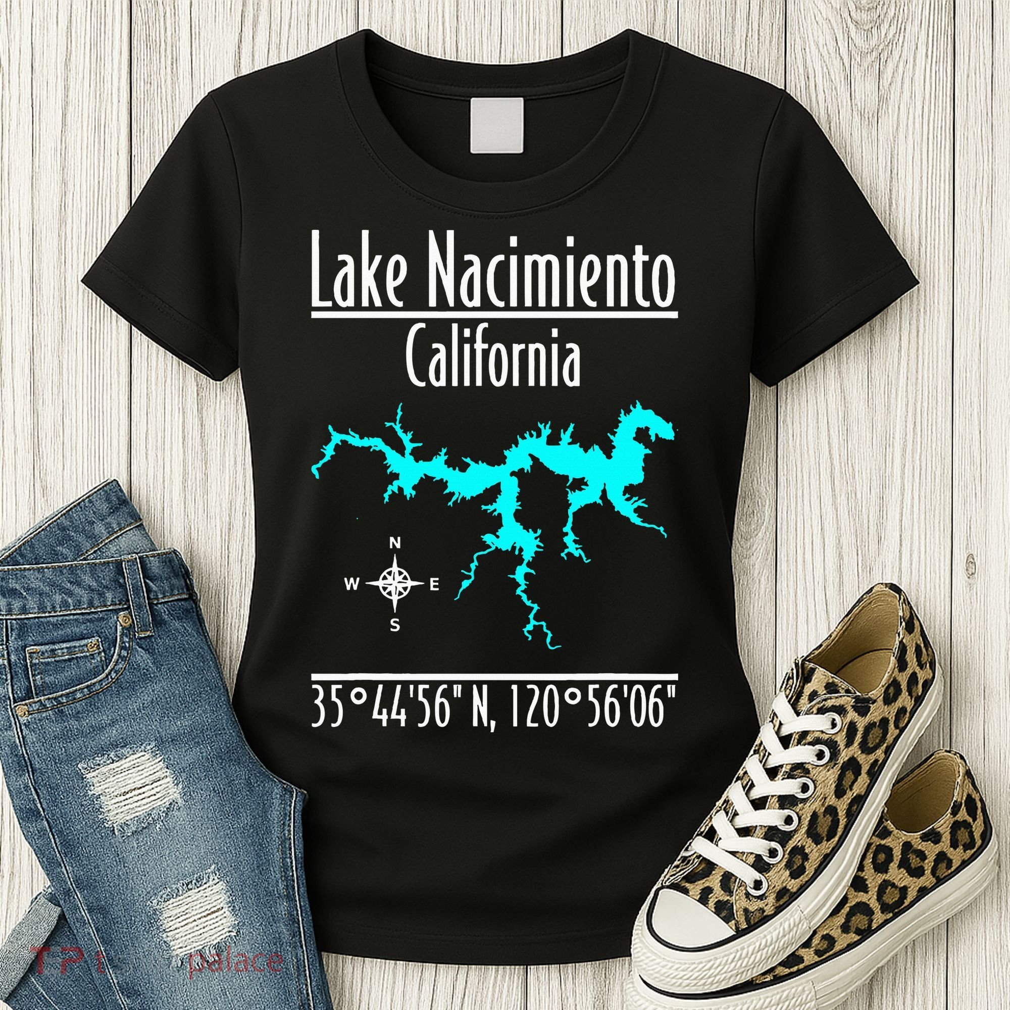 Lake Nacimiento California Women's T-Shirt