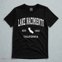 Lake Nacimiento California Ca Vintage Athletic T-Shirt thumb 5