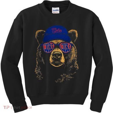Last Name Cubs Styles Vintage Cubs Name Kids Sweatshirt