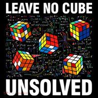 Leave No Cube Unsolved Funny Speed Cubing Math USA-Made Doggie Bandana thumb 2