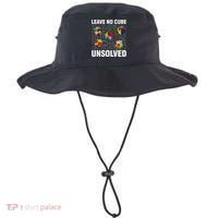 Leave No Cube Unsolved Funny Speed Cubing Math Bucket Hat thumb 0