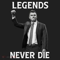 Legends Never Die Charlie Kirk Memorial Tribute Women's Sweatshirt thumb 2