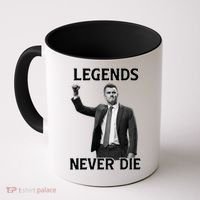 Legends Never Die Charlie Kirk Memorial Tribute Coffee Mug thumb 0