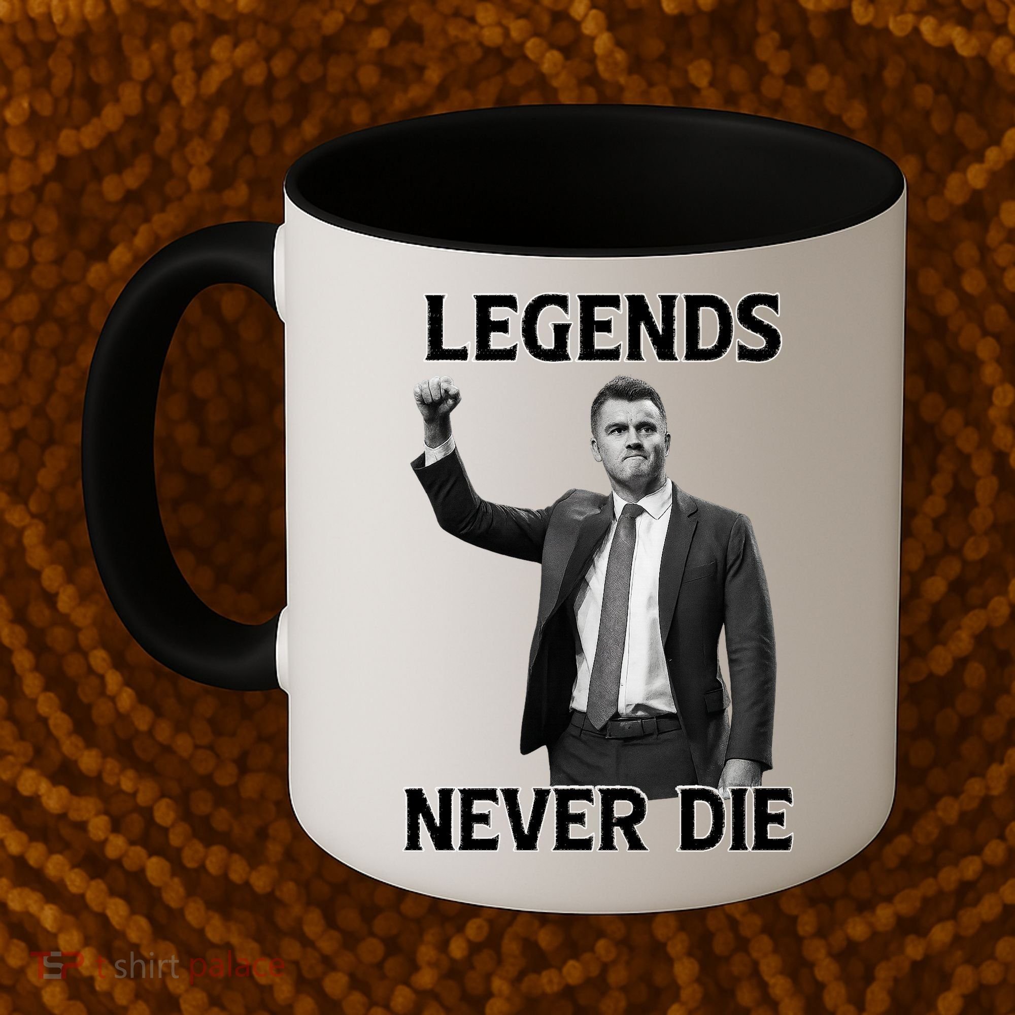 Legends Never Die Charlie Kirk Memorial Tribute Coffee Mug