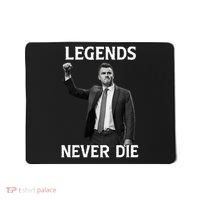 Legends Never Die Charlie Kirk Memorial Tribute Mousepad thumb 0