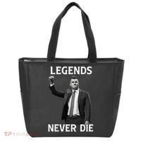 Legends Never Die Charlie Kirk Memorial Tribute Tote Bag thumb 0