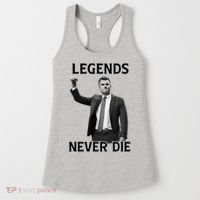 Legends Never Die Charlie Kirk Memorial Tribute Women's Tank Top thumb 0