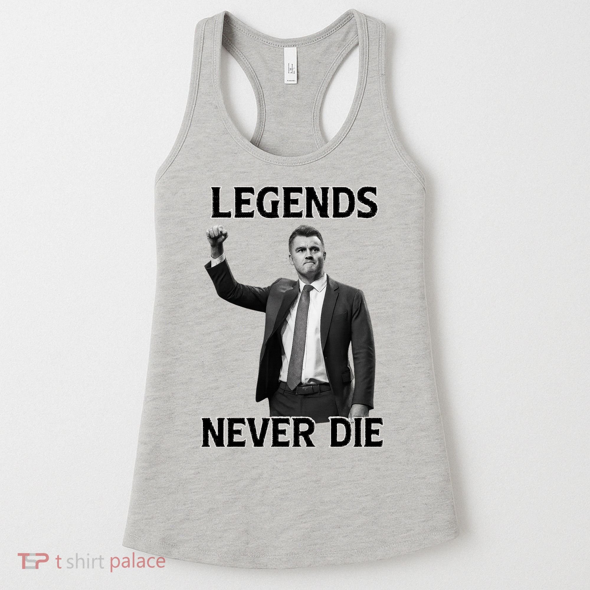 Legends Never Die Charlie Kirk Memorial Tribute Women's Tank Top