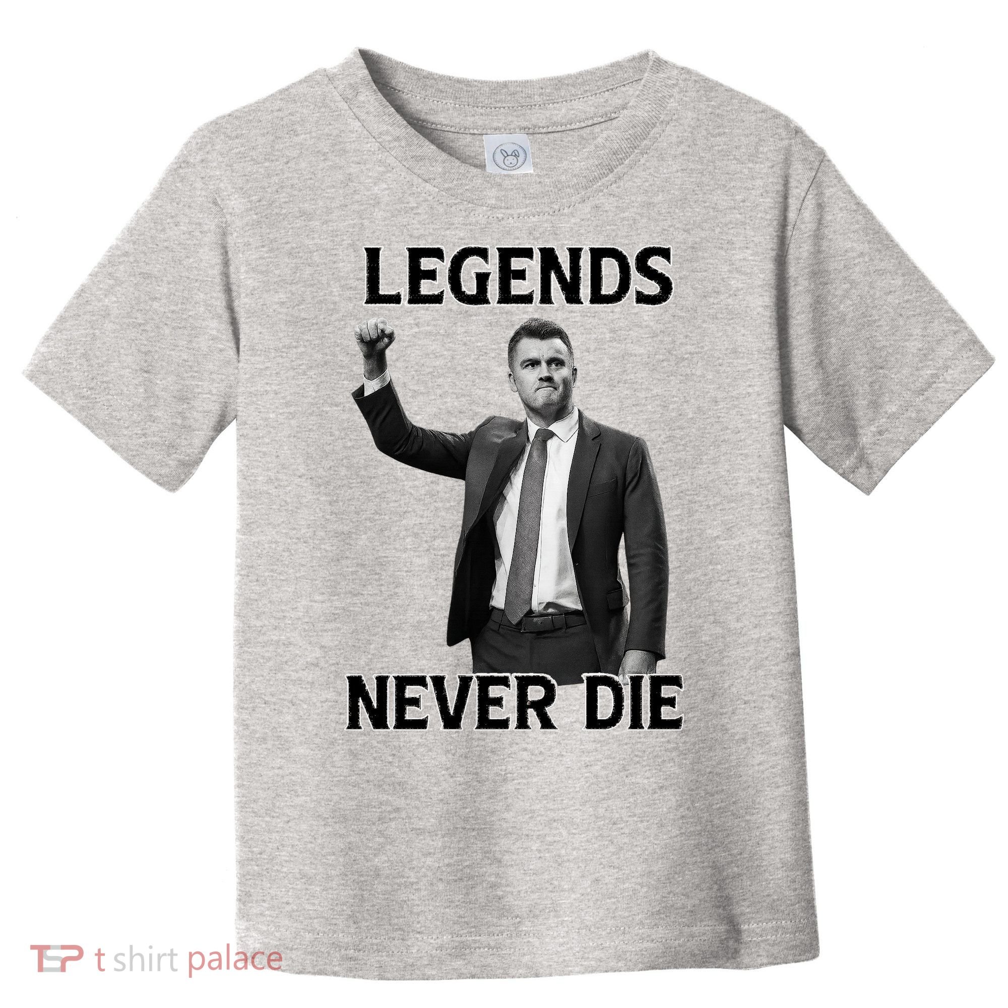 Legends Never Die Charlie Kirk Memorial Tribute Toddler T-Shirt