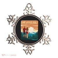 Love Never Fails Sunset Couple Ornament thumb 0