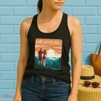 Love Never Fails Sunset Couple Women's Tank Top thumb 2