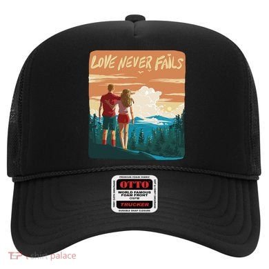 Love Never Fails Sunset Couple Hat