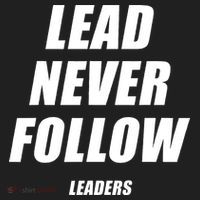 Lead Never Follow Leaders Popular Trending Quote Golf Towel thumb 3