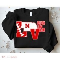 Love Nebraska Football Sweatshirt thumb 2