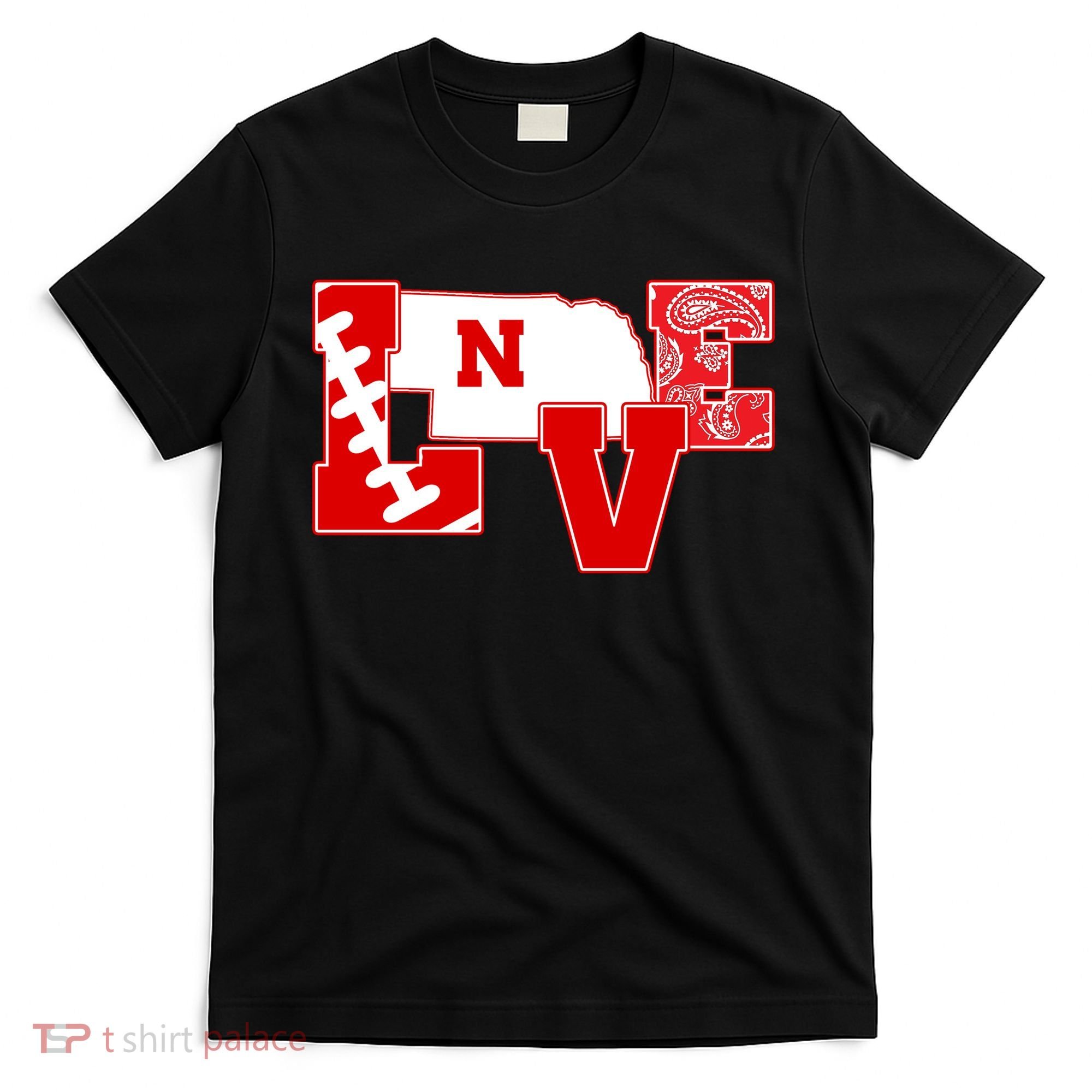 Love Nebraska Football T-Shirt