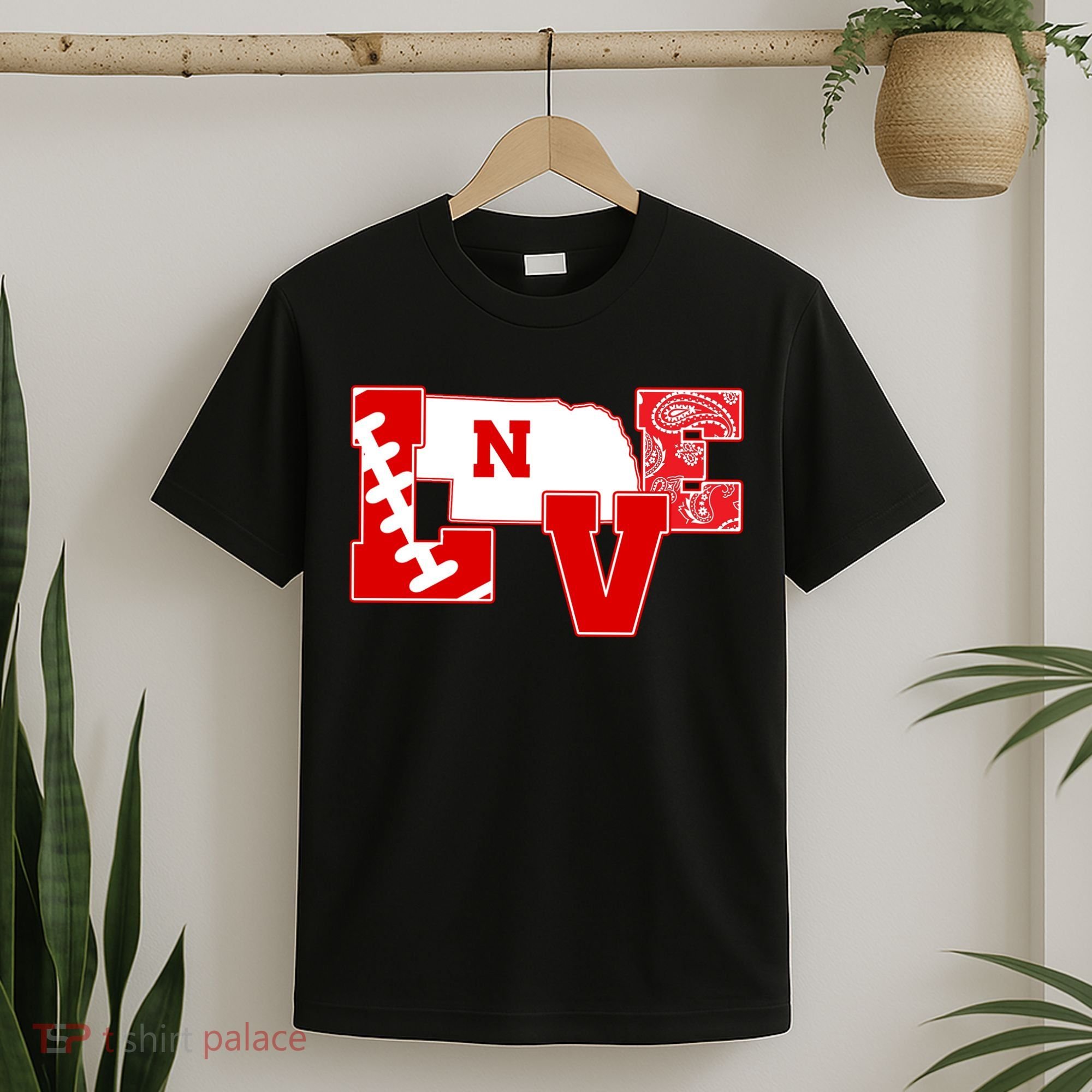 Love Nebraska Football T-Shirt