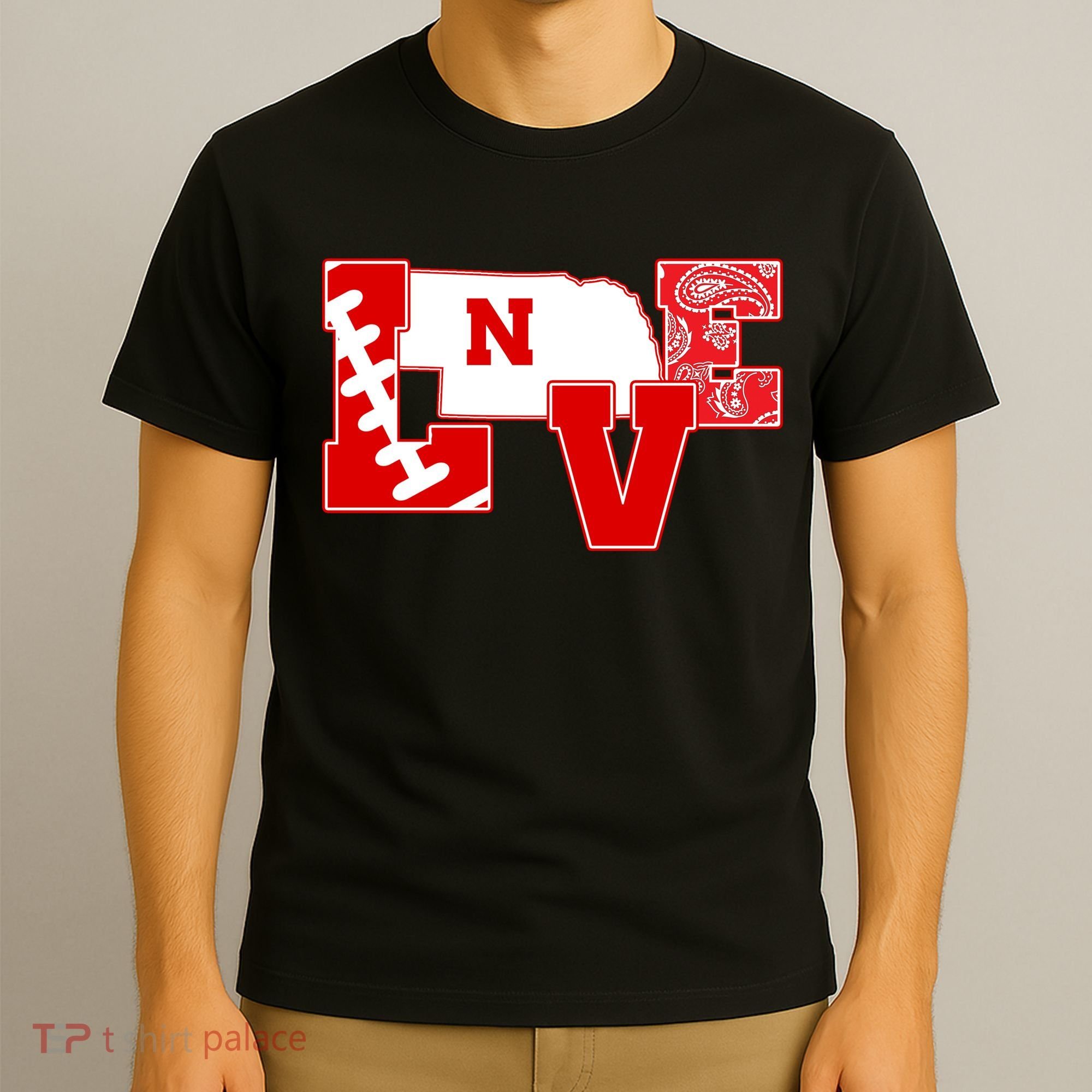 Love Nebraska Football T-Shirt