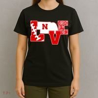 Love Nebraska Football T-Shirt thumb 4