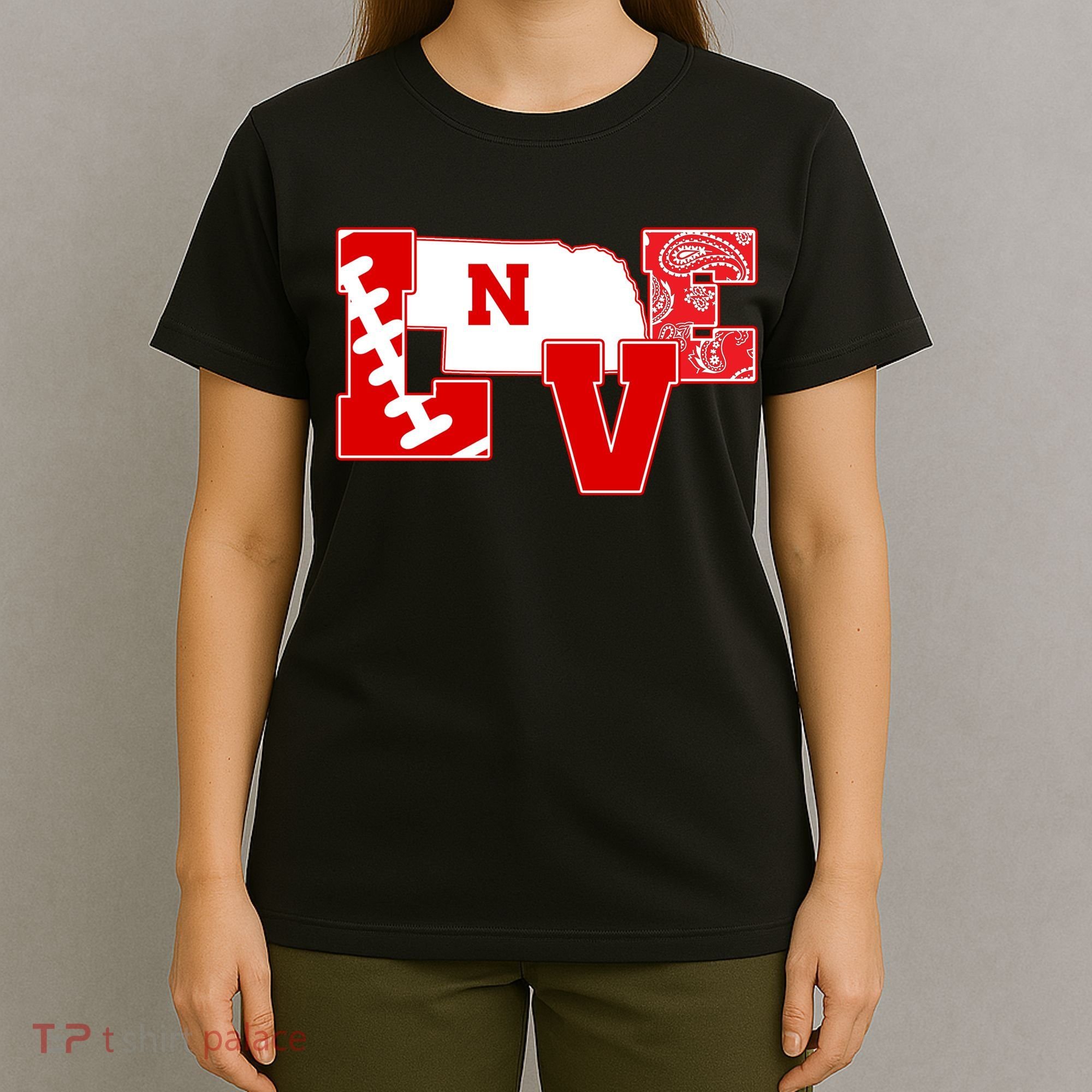Love Nebraska Football T-Shirt
