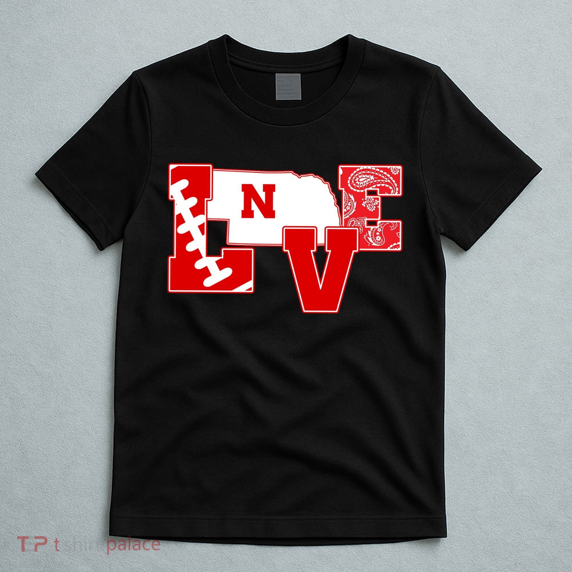 Love Nebraska Football T-Shirt