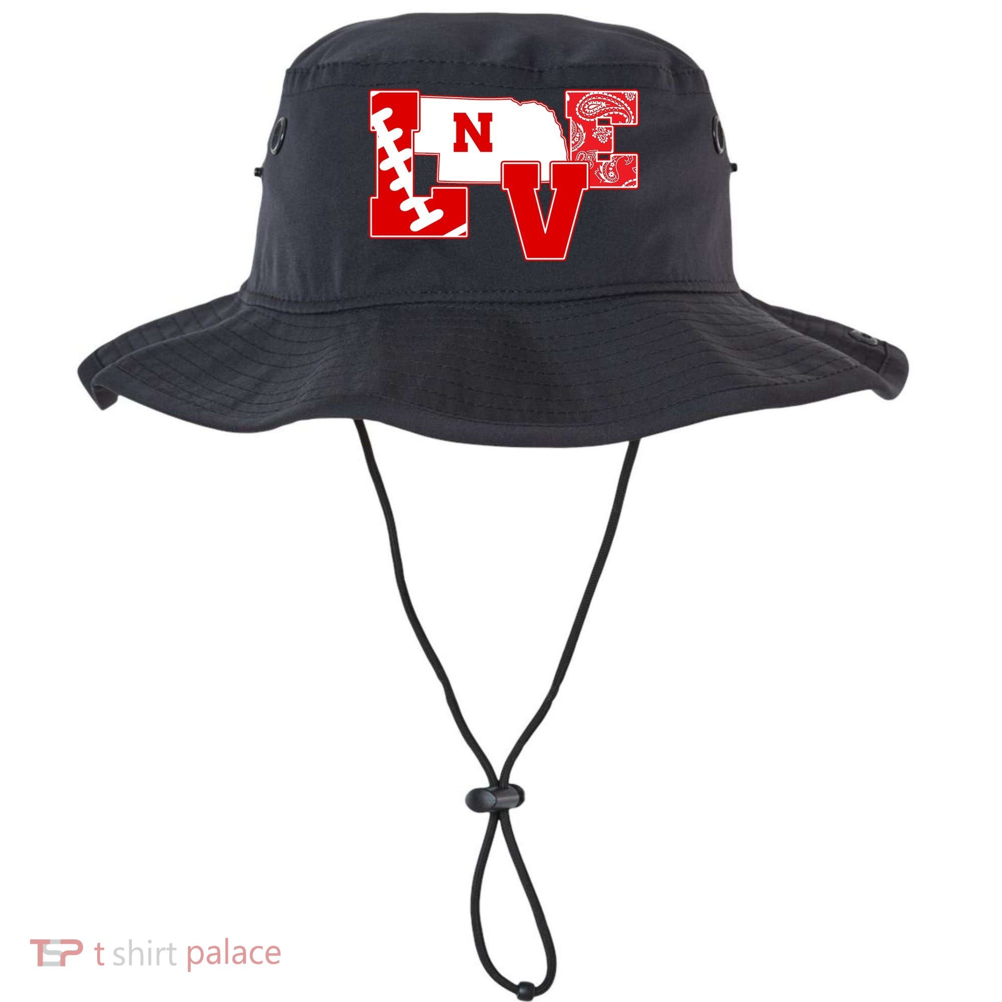 Love Nebraska Football Bucket Hat