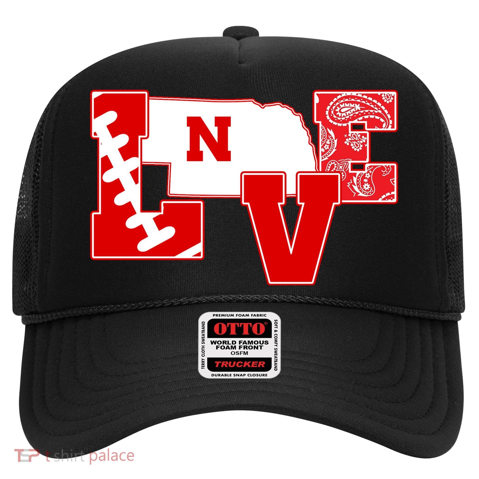 Love Nebraska Football Hat