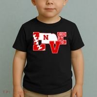 Love Nebraska Football Toddler T-Shirt thumb 2