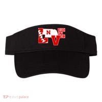 Love Nebraska Football Visor thumb 0