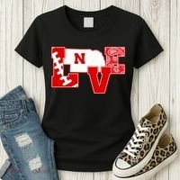 Love Nebraska Football Women's T-Shirt thumb 3