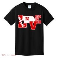 Love Nebraska Football Kids T-Shirt thumb 0