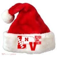 Love Nebraska Football Santa Hat thumb 0