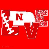 Love Nebraska Football Santa Hat thumb 1