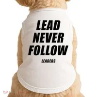 Lead Never Follow Leaders 1354 Doggie Tank thumb 0