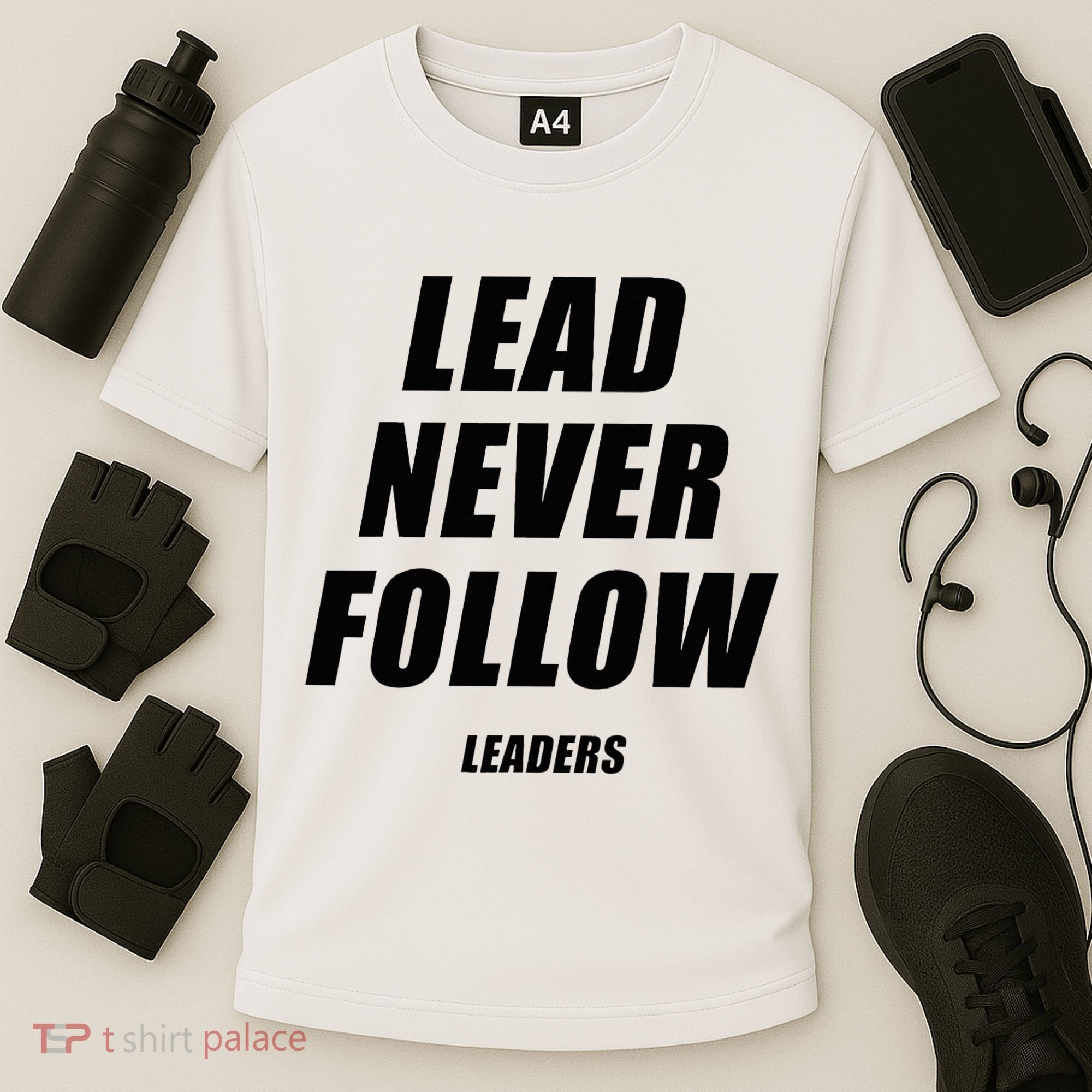 Lead Never Follow Leaders 1354 Cooling Performance Crew T-Shirt